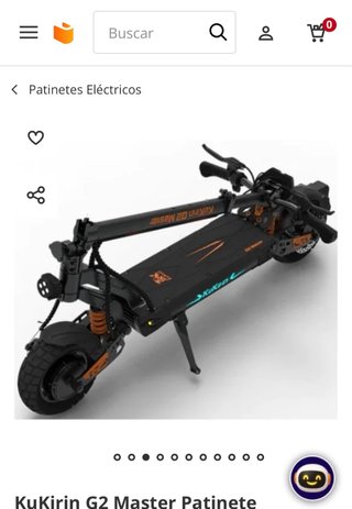Patinete Eléctrico Kukirin G2 Master