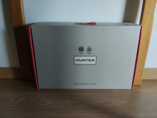 Botas de agua Hunter rojas