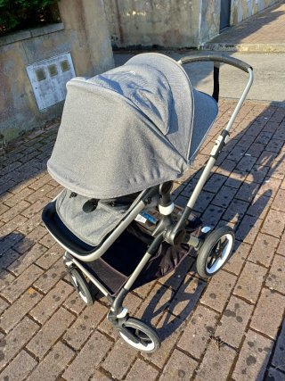 Bugaboo Fox 2 Silla + Capazo Gris