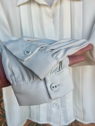 Camisa Sfera Blanca Vintage Talla S