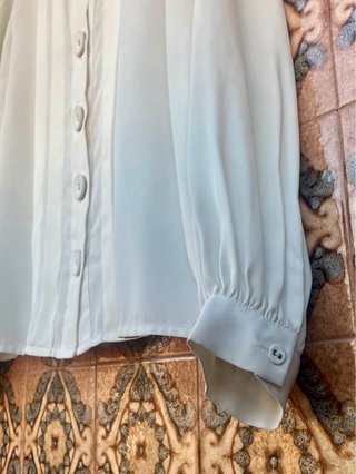 Camisa Sfera Blanca Vintage Talla S