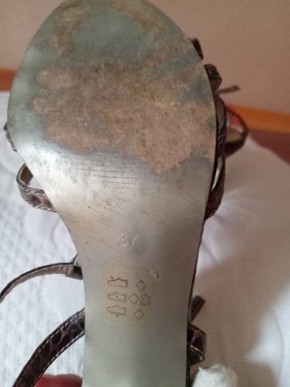 Sandalias serpiente  mujer