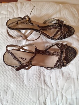 Sandalias serpiente  mujer
