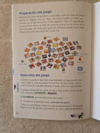 Juego Haba Rhino Hero Missing Match