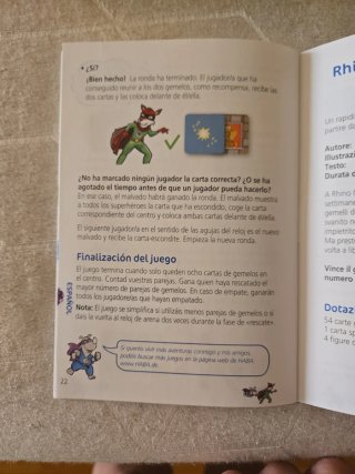 Juego Haba Rhino Hero Missing Match