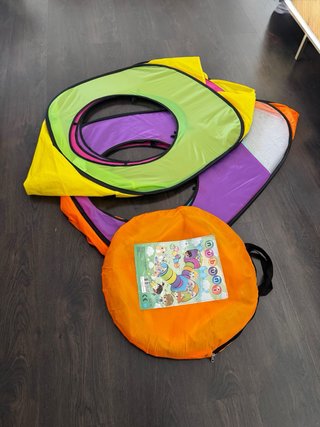 NUBUNI. Tienda campaña infantil 4 en 1