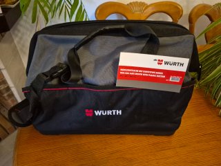 Radial a batería Würth AWS 125 P Sin usar. Nueva