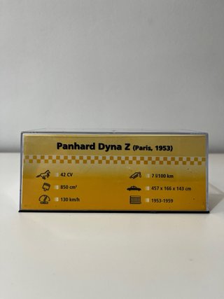 Miniatura Taxi Panhard Dyna Z (París, 1953) 1:43