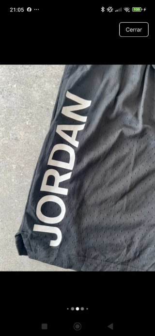 Pantalones cortos Jordan negros