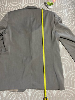 Giacca Hugo Boss Uomo Grigia Lana Vergine
