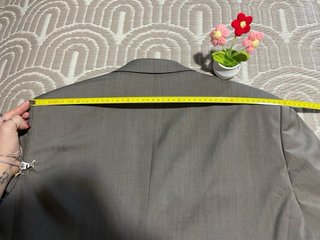 Giacca Hugo Boss Uomo Grigia Lana Vergine
