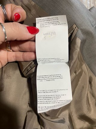 Giacca Hugo Boss Uomo Grigia Lana Vergine