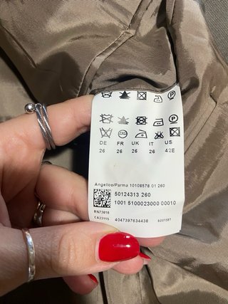 Giacca Hugo Boss Uomo Grigia Lana Vergine