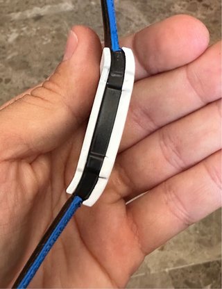 Reloj estilo RM 67-02 Blanco y Azul