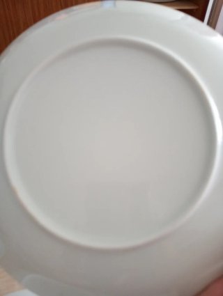 Juego de 4 platos de porcelana