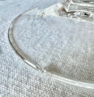 Calice di champagne in cristallo intagliato - Alta qualità