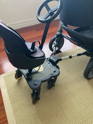 Carrito UPPAbaby Cruz con patinete