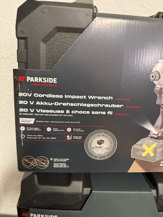 Parkside Performance Impact Wrench Kit