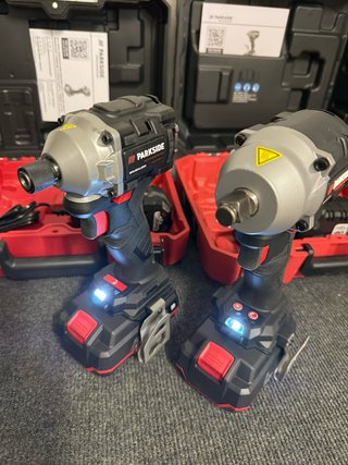 Parkside Performance Impact Wrench Kit