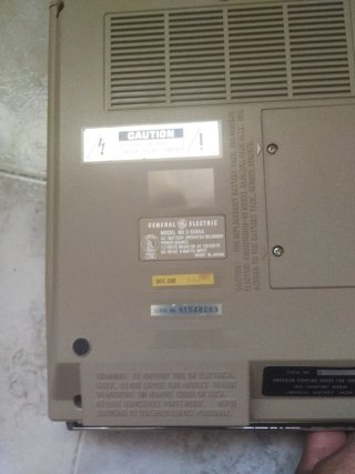 Grabador Cassette Vintage General Electric