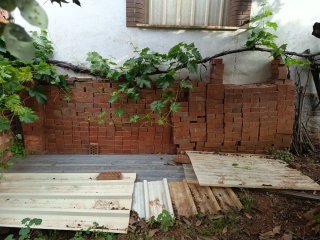 Ladrillos de obra sobrantes a o.16 pieza de 7, 23