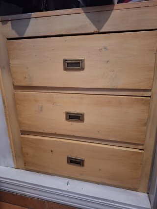 Cajonera de madera