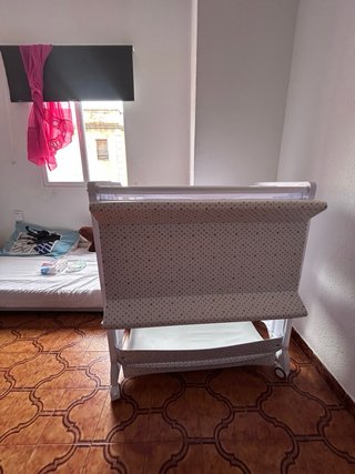 Bañera cambiador portatil bebé blanco