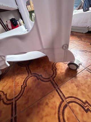 Bañera cambiador portatil bebé blanco