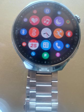 Reloj Multifuncional Plata y Azul