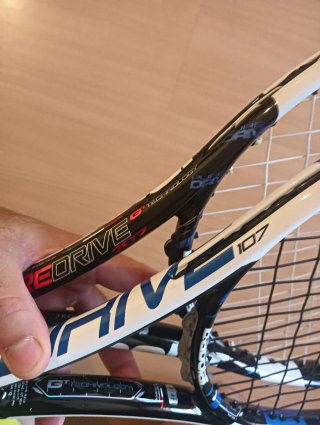 2 Raquetas Babolat Pure Drive 107
