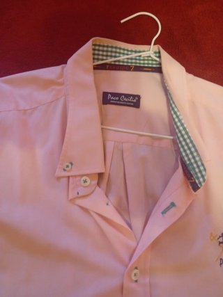 Lote 4 Camisas Rayas Azul y Blanco