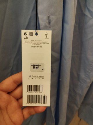 Camisa Adolfo Domínguez Azul