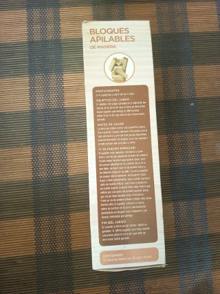 Juego Bloques Apilables de Madera