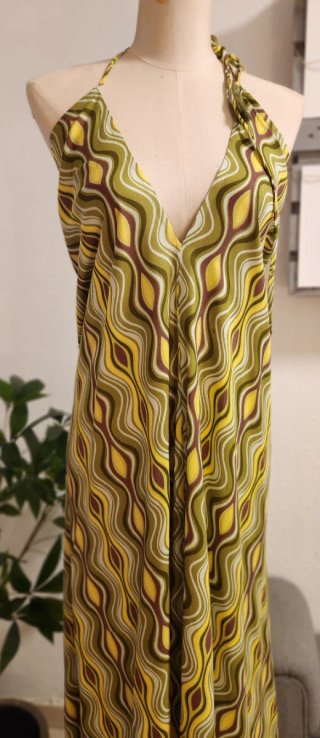 Vestido Largo Estampado