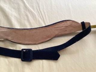 Cinturón de mujer negro
