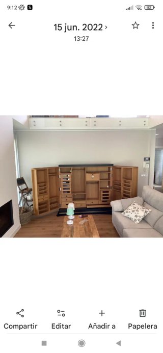 Mueble marron