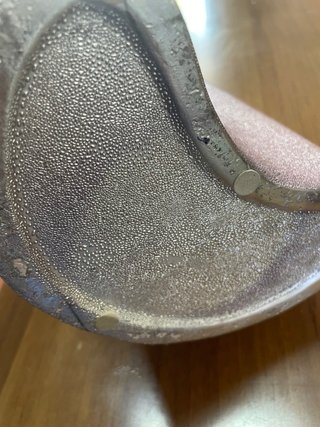 Vaso decorativo floreale viola