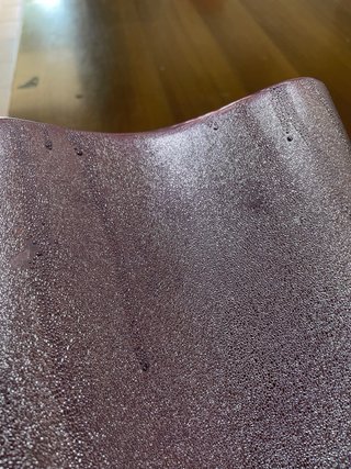 Vaso decorativo floreale viola