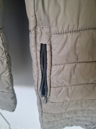 Piumino donna beige