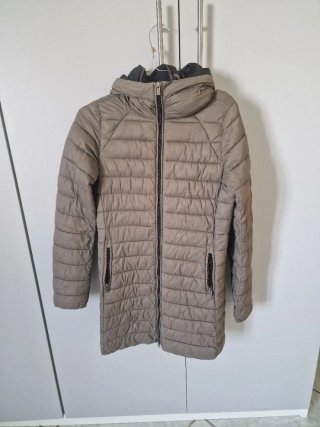 Piumino donna beige