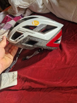 Cascos de bici infantiles blancos