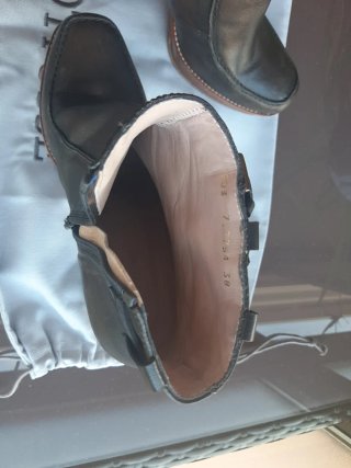 Botines Lottusse Marrones Tacon Alto