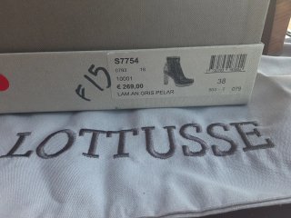 Botines Lottusse Marrones Tacon Alto