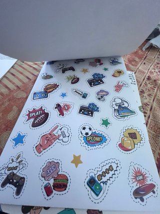 Lote pegatinas DIY, Navidad, París
