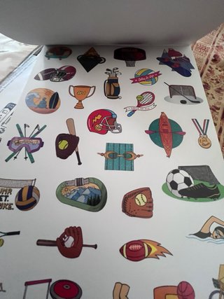 Lote pegatinas DIY, Navidad, París