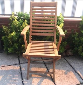 Hamaca y Silla de Teca