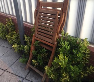 Hamaca y Silla de Teca