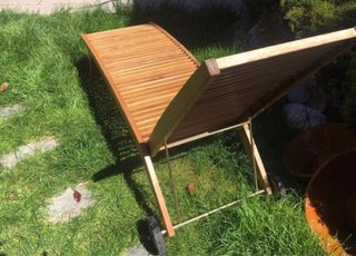 Hamaca y Silla de Teca