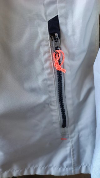 Chaqueta Vela Tribord Mujer Blanca Impermeable