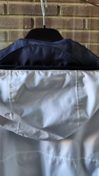 Chaqueta Vela Tribord Mujer Blanca Impermeable